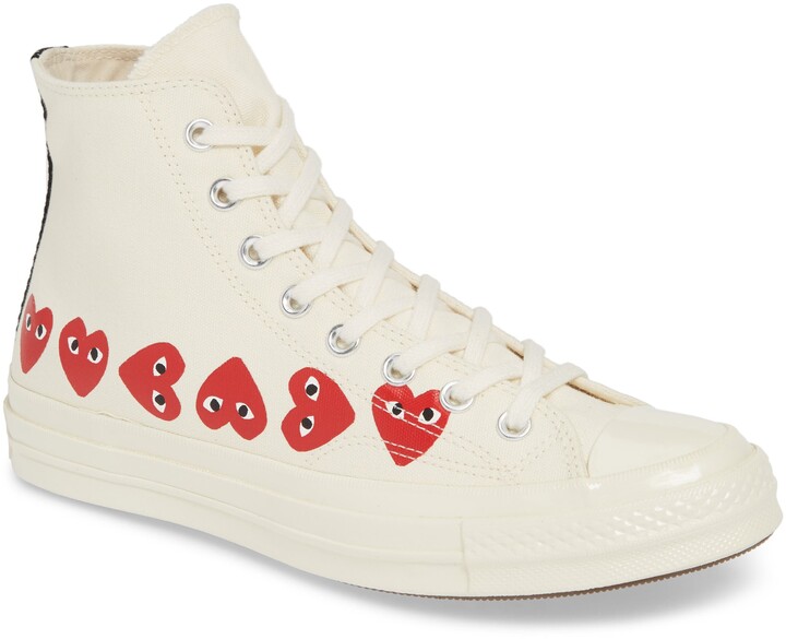 converse off white high