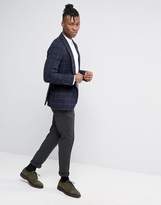 Thumbnail for your product : Selected Slim Blazer In Wool Check