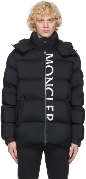 Moncler Navy Down Maures Jacket - ShopStyle Outerwear