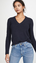 Thumbnail for your product : James Perse Luxe Cashmere V Neck