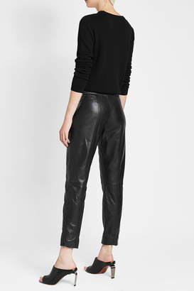 Moschino Boutique Leather Pants