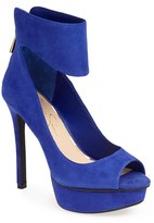 Thumbnail for your product : Jessica Simpson 'Crusherr' Ankle Strap Pump (Women)