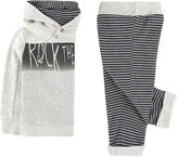 Thumbnail for your product : Ikks Cotton jersey sweatshirt and pants