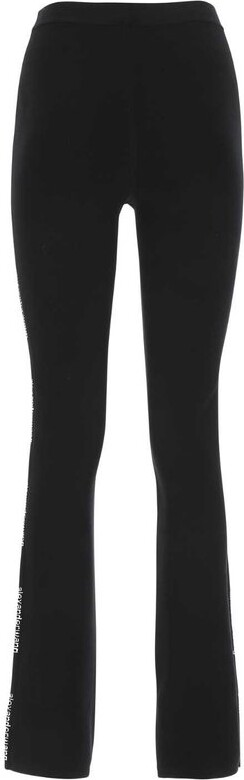 H&M Drainpipe Trousers black-white allover print casual look Fashion Trousers Drainpipe Trousers 