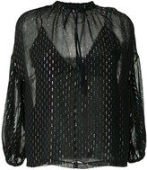 Thumbnail for your product : Nk Glitter Sheer Blouse