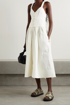 Thumbnail for your product : Proenza Schouler White Label Cotton-canvas Midi Dress