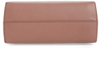 Fendi 'Medium By The Way' Colorblock Leather Shoulder Bag - Beige