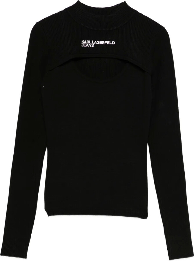 Karl Lagerfeld Jeans Fine-Ribbed Jumper