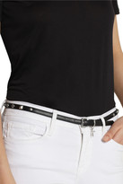 Thumbnail for your product : Karl Lagerfeld Paris Studded leather skinny belt