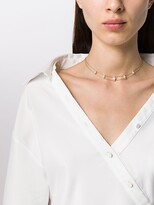 Thumbnail for your product : Yoko London 18kt yellow gold Trend Freshwater pearl and diamond necklace