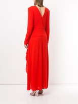 Thumbnail for your product : Stella McCartney Slit-Detail Ruffled Dress