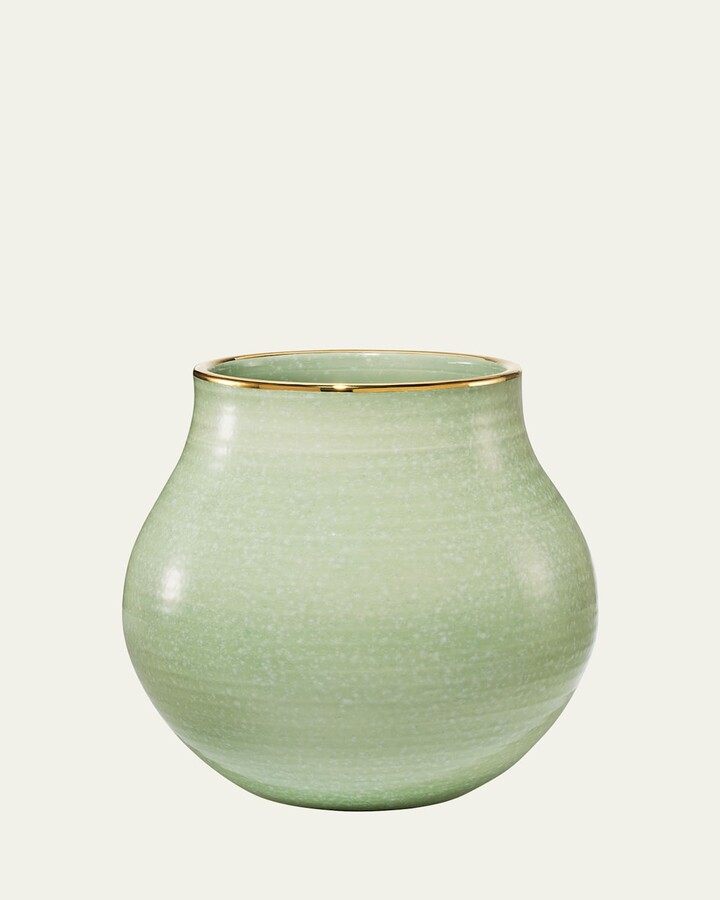 AERIN Romina Large Vase, Sage