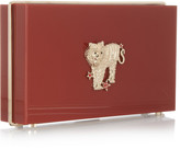 Thumbnail for your product : Charlotte Olympia Year of the Tiger Pandora Perspex clutch