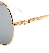 Thumbnail for your product : Fendi Eyewear Baguette pilot-frame sunglasses