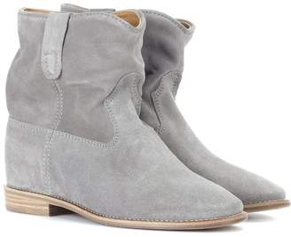 Isabel Marant Exclusive to Mytheresa Crisi suede ankle boots
