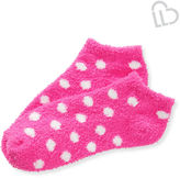 Thumbnail for your product : Aeropostale Lld Fuzzy Polka Dot Ped Socks
