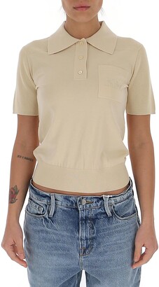 See by Chloe Logo Embroidered Polo Shirt