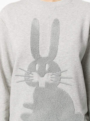 Peter Jensen embroidered rabbit sweatshirt