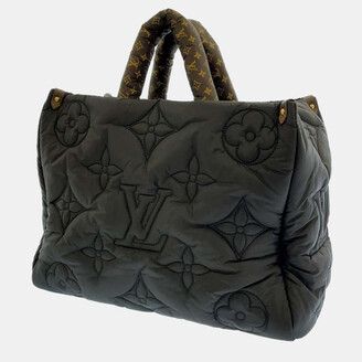 Louis Vuitton Black Nylon Monogram Pillow OnTheGo GM Tote Bag - ShopStyle