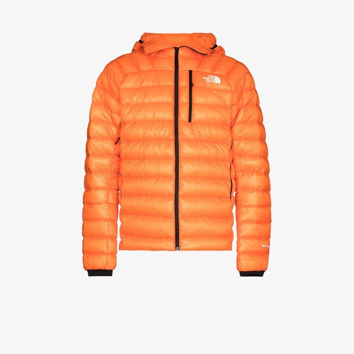 north face orange jacket