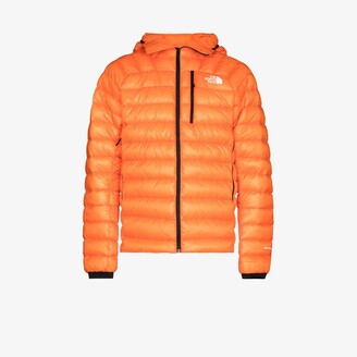 The North Face Orange Padded Jacket - ShopStyle
