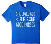 Thumbnail for your product : Ro & De She Loved God And She Rode Good Horses T-shirt