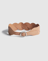 Thumbnail for your product : Witchery Women's Brown Leather Belts - Valentina Leather Belt - Size One Size, S-M at The Iconic