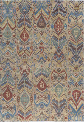 Bokara Rug Co. Inc. Hand-Knotted High-Quality Brown Area Rug