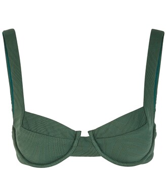 FELLA Casanova Green Underwired Bikini Top
