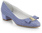 Thumbnail for your product : Ferragamo Vara Lace Bow Pumps
