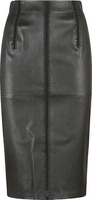 Desa 1972 Leather Skirt - ShopStyle