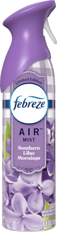Febreze Air Freshener Spray, Odor-Fighting Room Spray, Southern Lilac Mornings, 8.8oz