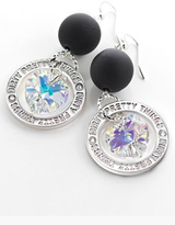 Thumbnail for your product : Dirty Pretty Things Dirty Love Earrings Black