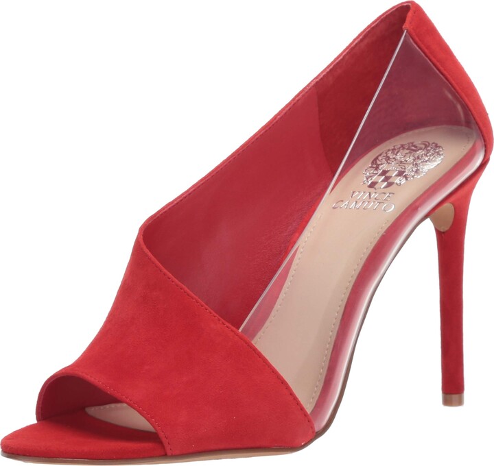 Vince camuto red pumps Clearance