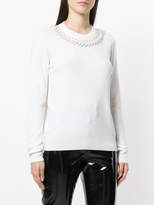 Thumbnail for your product : Givenchy embellished crew neck sweater