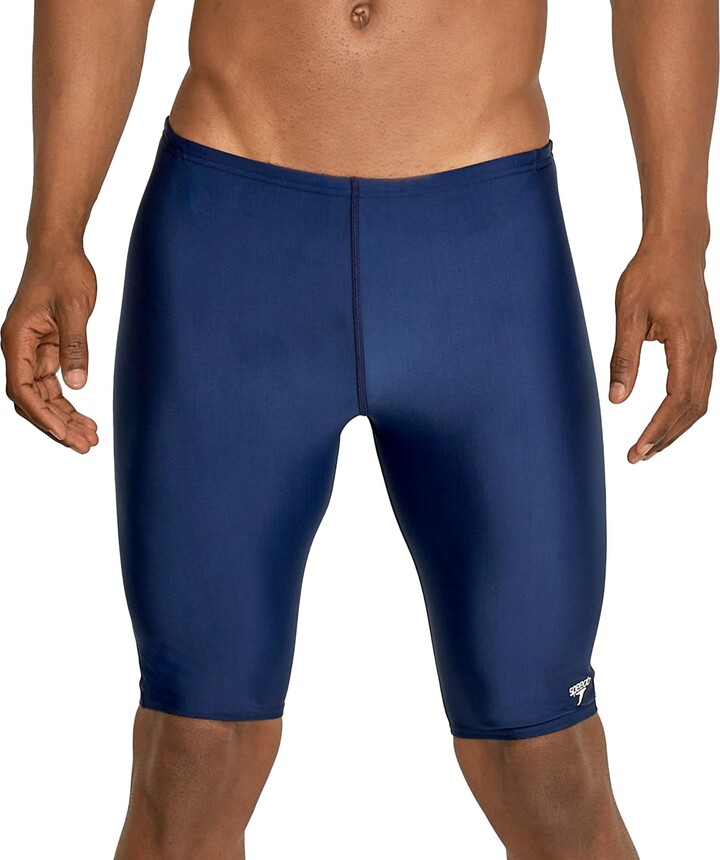 Speedo Men's Eco ProLT Jammer Swim Shorts, Size 24, Navy