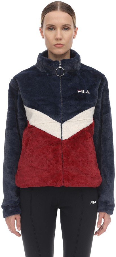 fila furry jacket