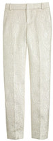Thumbnail for your product : J.Crew Maddie pant in metallic matelassé