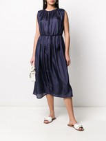 Thumbnail for your product : Roberto Collina Gathered Silk Dress