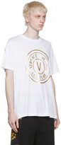 Thumbnail for your product : Versace Jeans Couture White V-Emblem T-Shirt