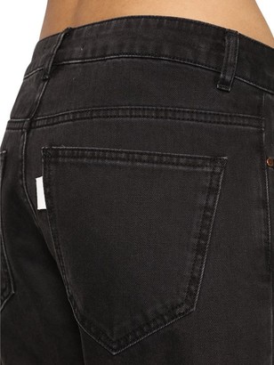 Aalto Fixed Pleats Cropped Denim Jeans
