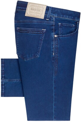 Stefano Ricci Men's Slim-Straight Classic-Wash Jeans