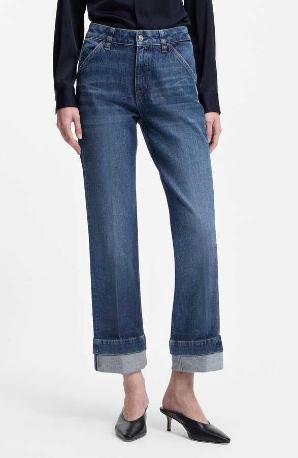 HUGO BOSS Parkway Slim Straight Leg Jeans
