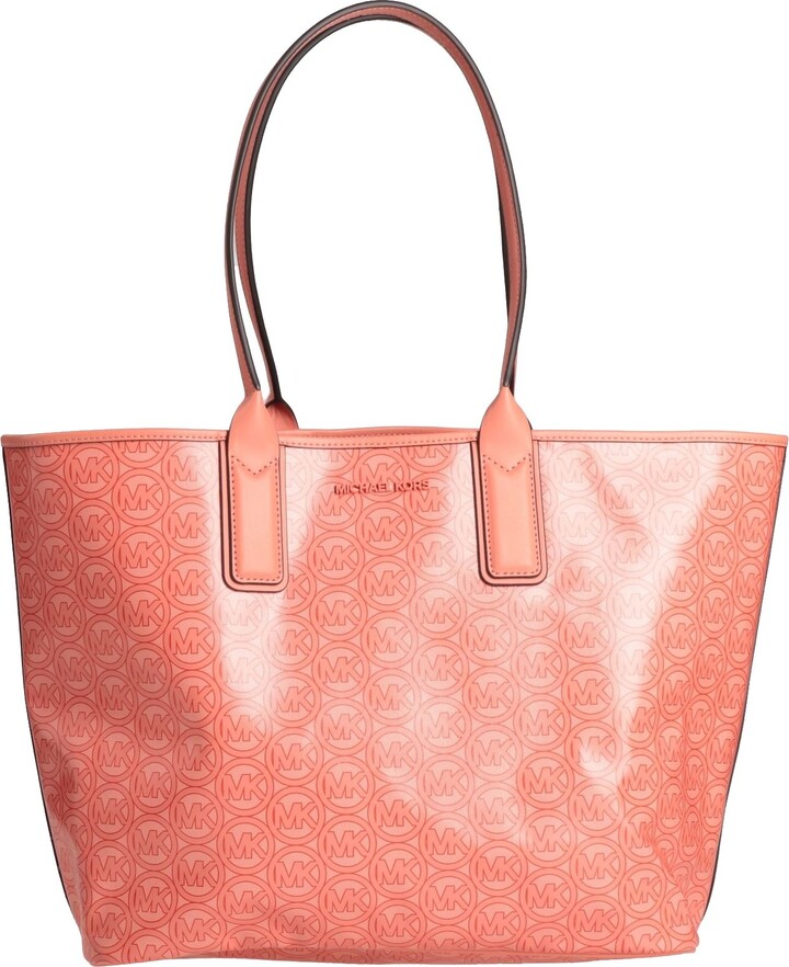 MICHAEL Michael Kors Handbag Salmon Pink - ShopStyle Tote Bags