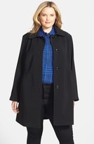 Thumbnail for your product : Gallery 'Babydoll Nepage' Walking Coat (Plus Size) (Online Only)