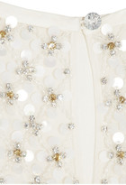Thumbnail for your product : Temperley London Angeli embellished silk-chiffon and tulle gown