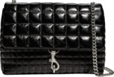 Thumbnail for your product : Rebecca Minkoff Edie Square Quilted Patent Leather Shoulder Bag