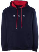 Thumbnail for your product : boohoo MAN Sport Hoodie With Contrast Drawcord