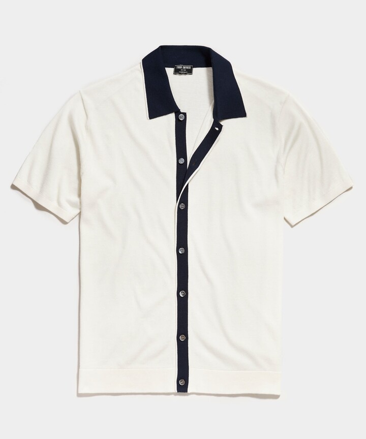 Full Button Down Polo Shirt | Shop the world's largest collection 