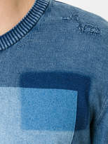 Thumbnail for your product : Diesel Square motif sweater